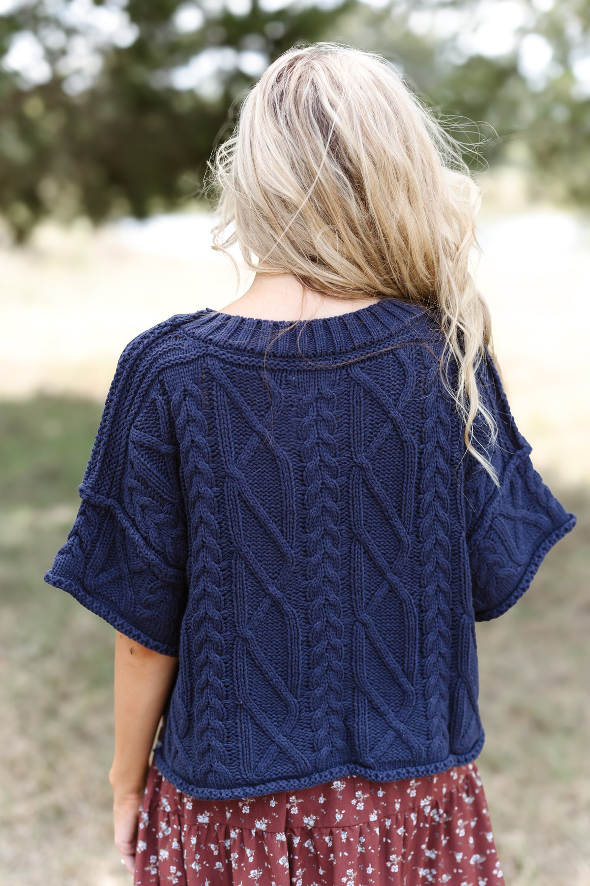 Keep Your Wonder Sweater - Navy