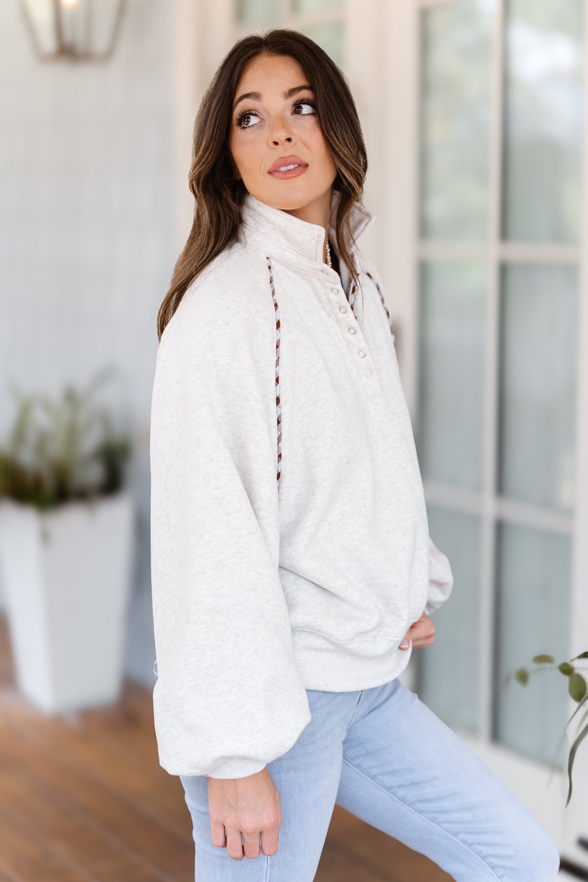 Winter Whisper Pullover