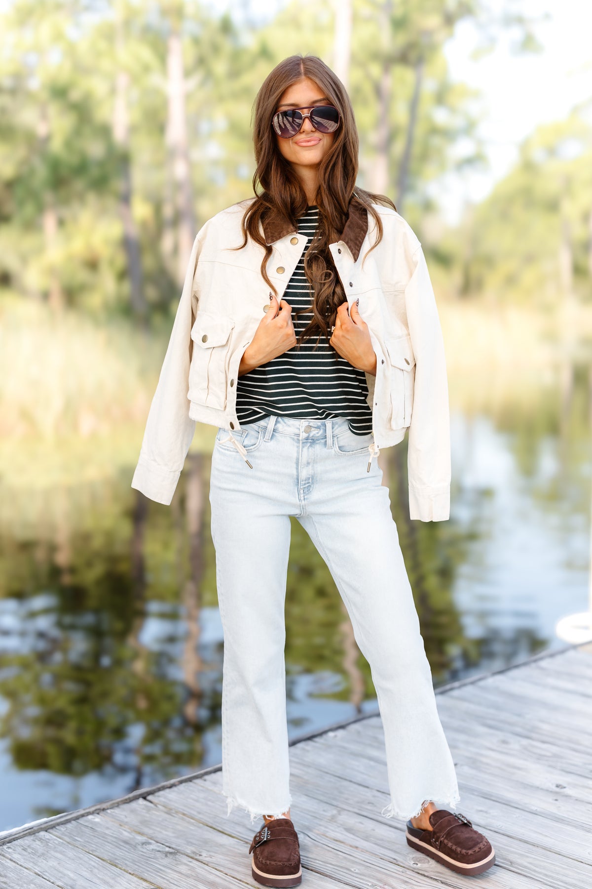 In Your Element Jacket - Ecru