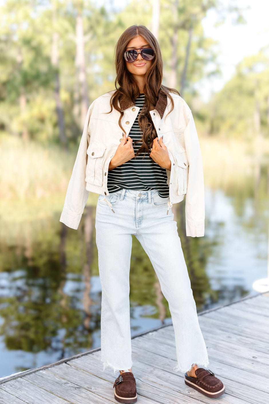 In Your Element Jacket - Ecru
