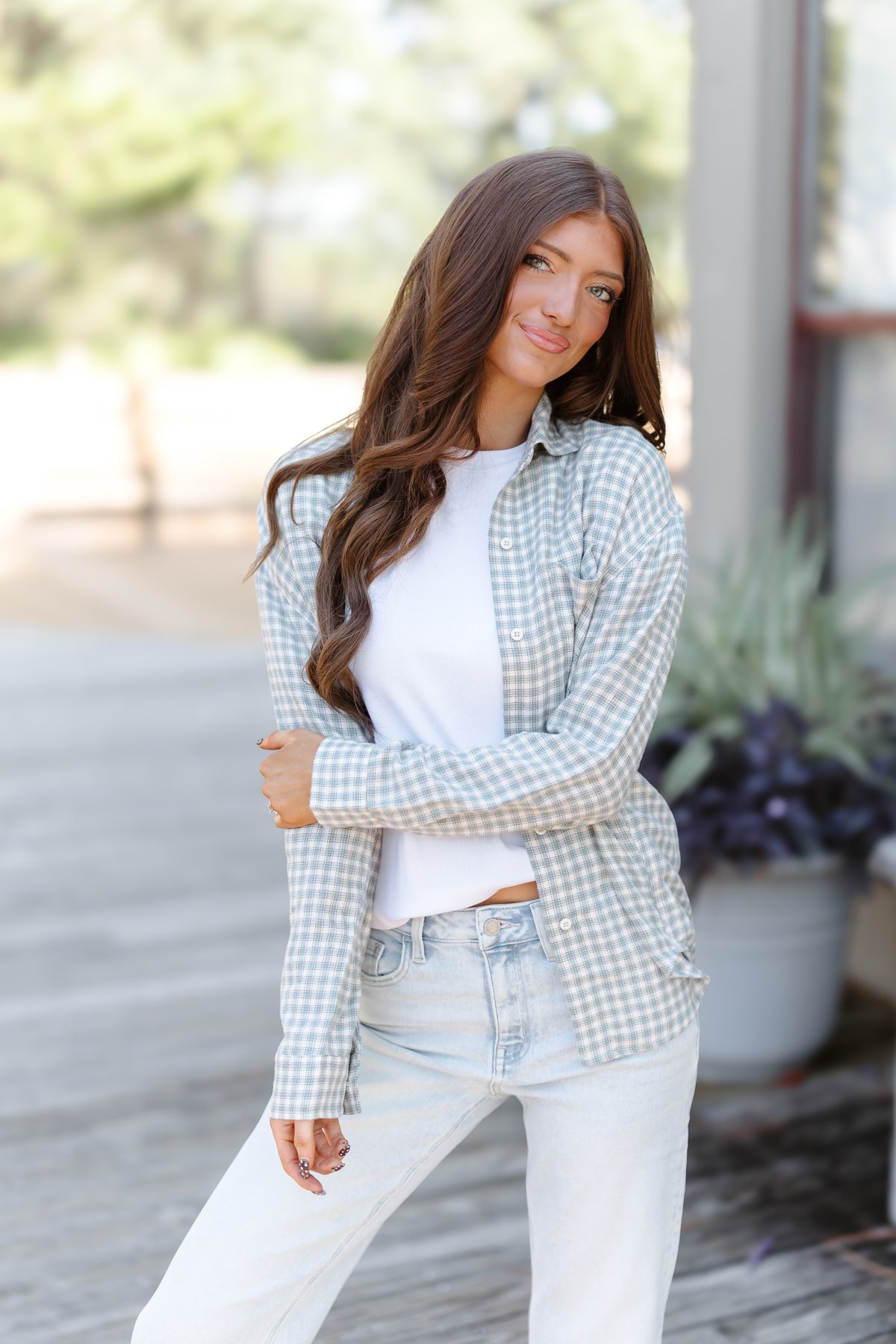 [Z Supply] Warm Layers Button Up Top