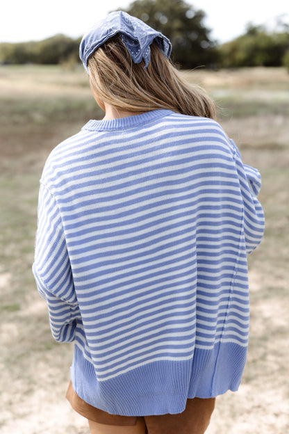 Coastal Comfort Oversized Sweater