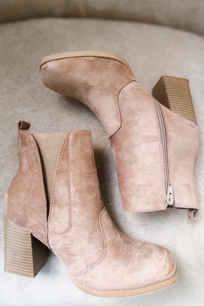 Pierre Dumas: Cammy 16 Ankle Bootie - Taupe