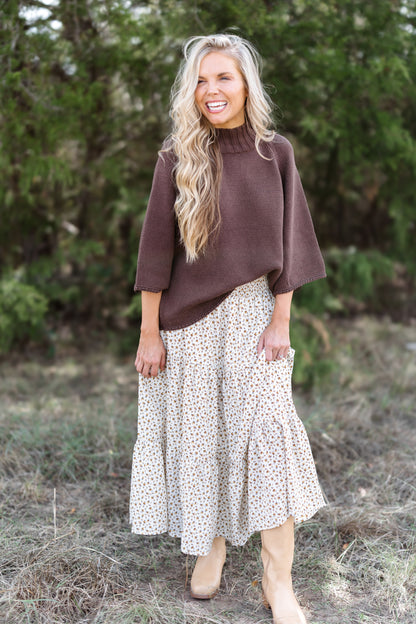 Don't Hold Back Skirt - Cream Combo