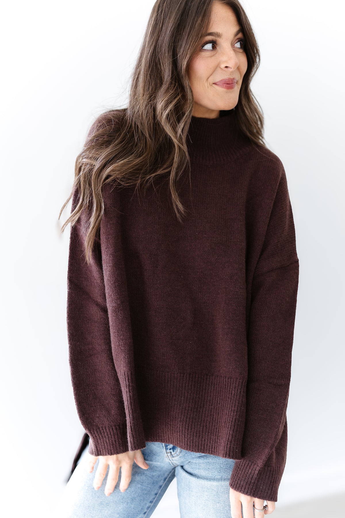 Pure Warmth Sweater - Chocolate