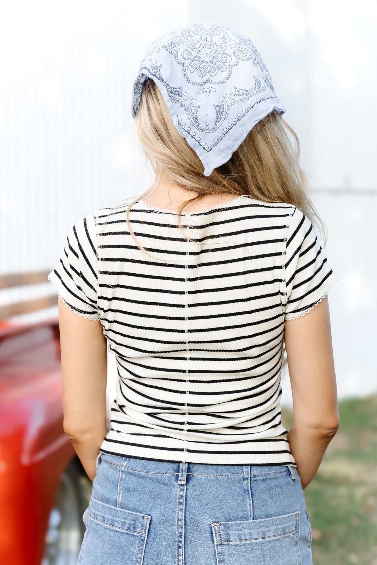 Take The Day Button Up Top