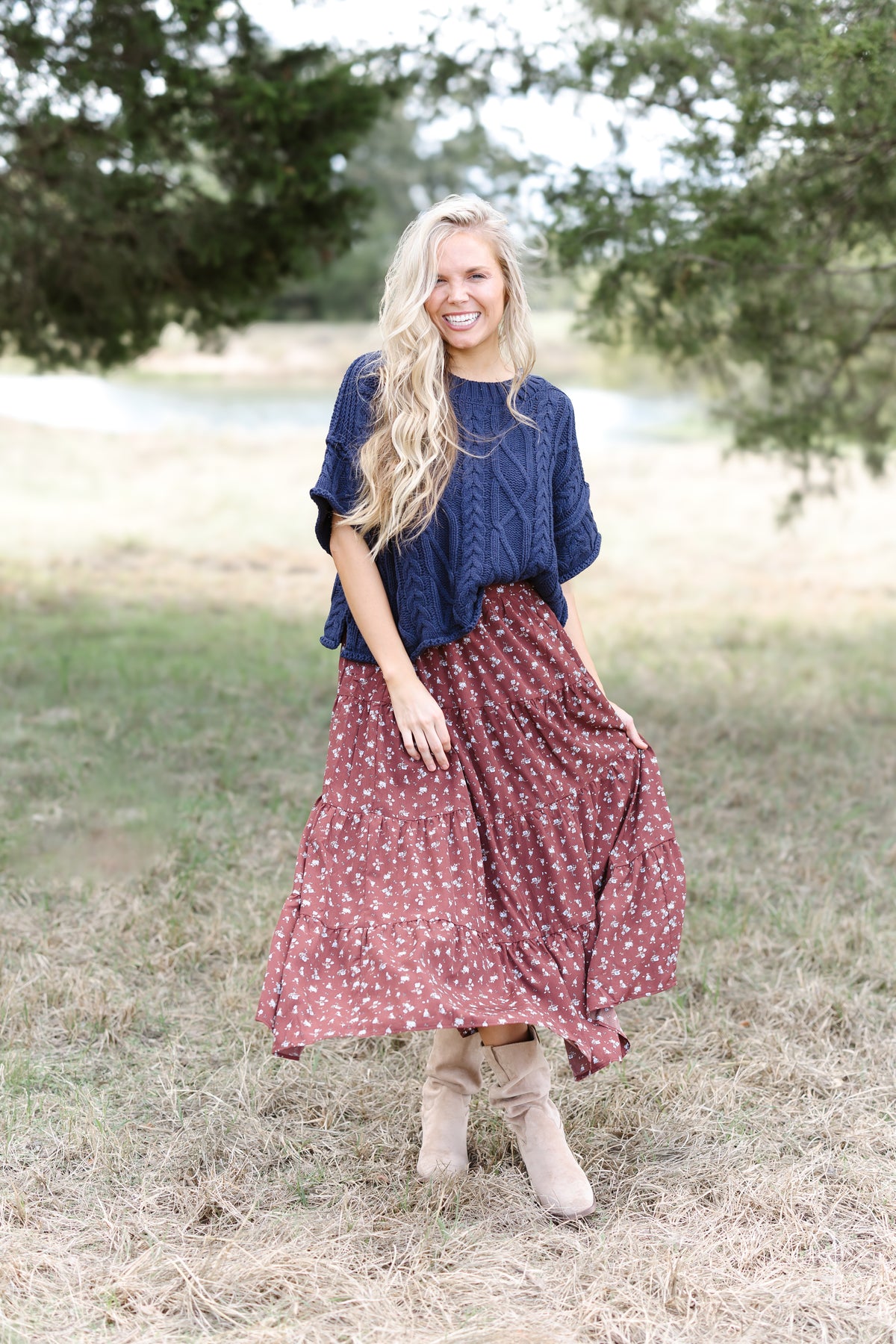 Keep Your Wonder Sweater - Navy