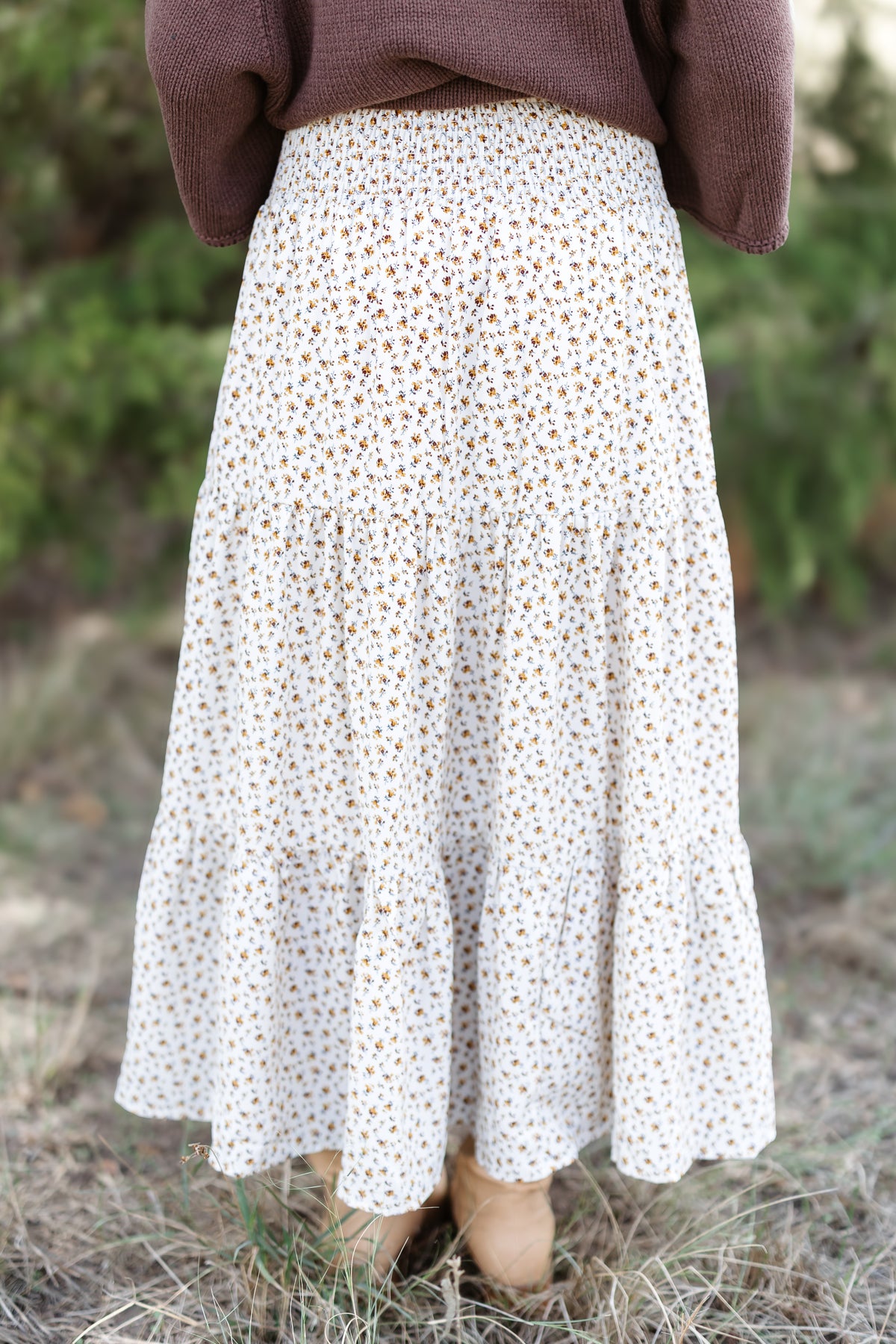 Don't Hold Back Skirt - Cream Combo