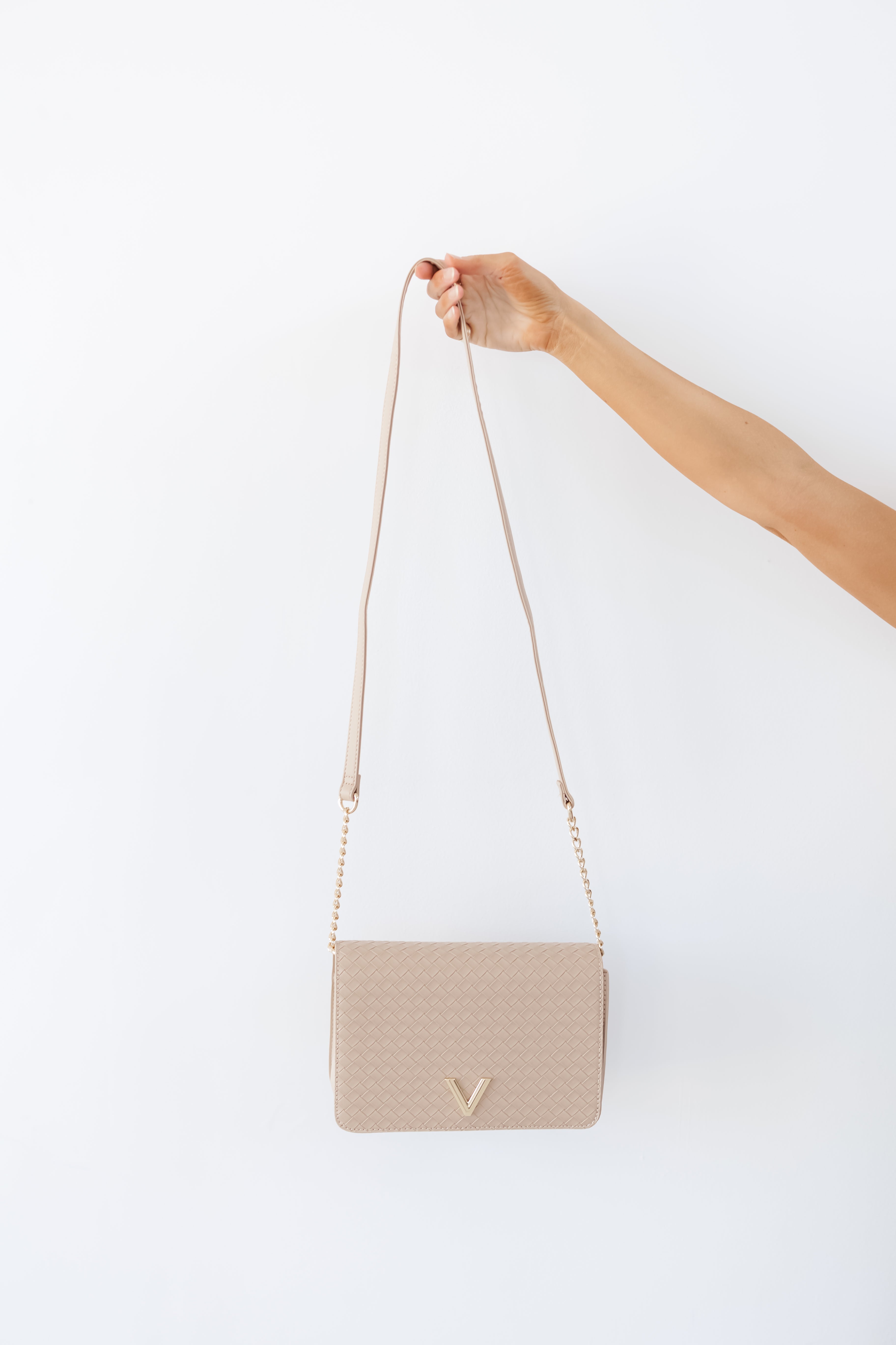 Haven Flap Woven Crossbody Bag