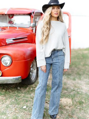 Holden HR Wide Seamed Front Jeans