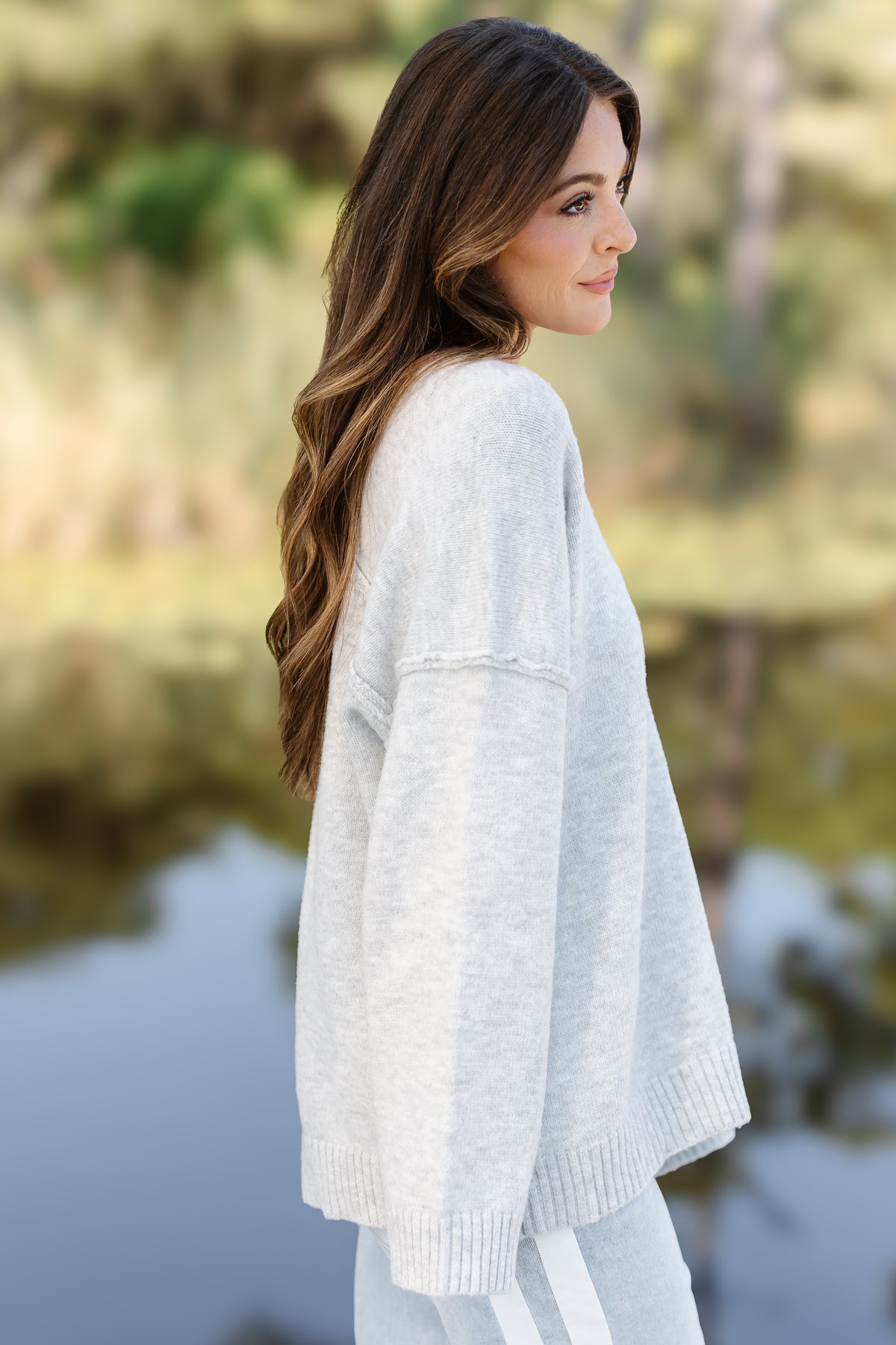 Cozy Living Sweater - H. Grey