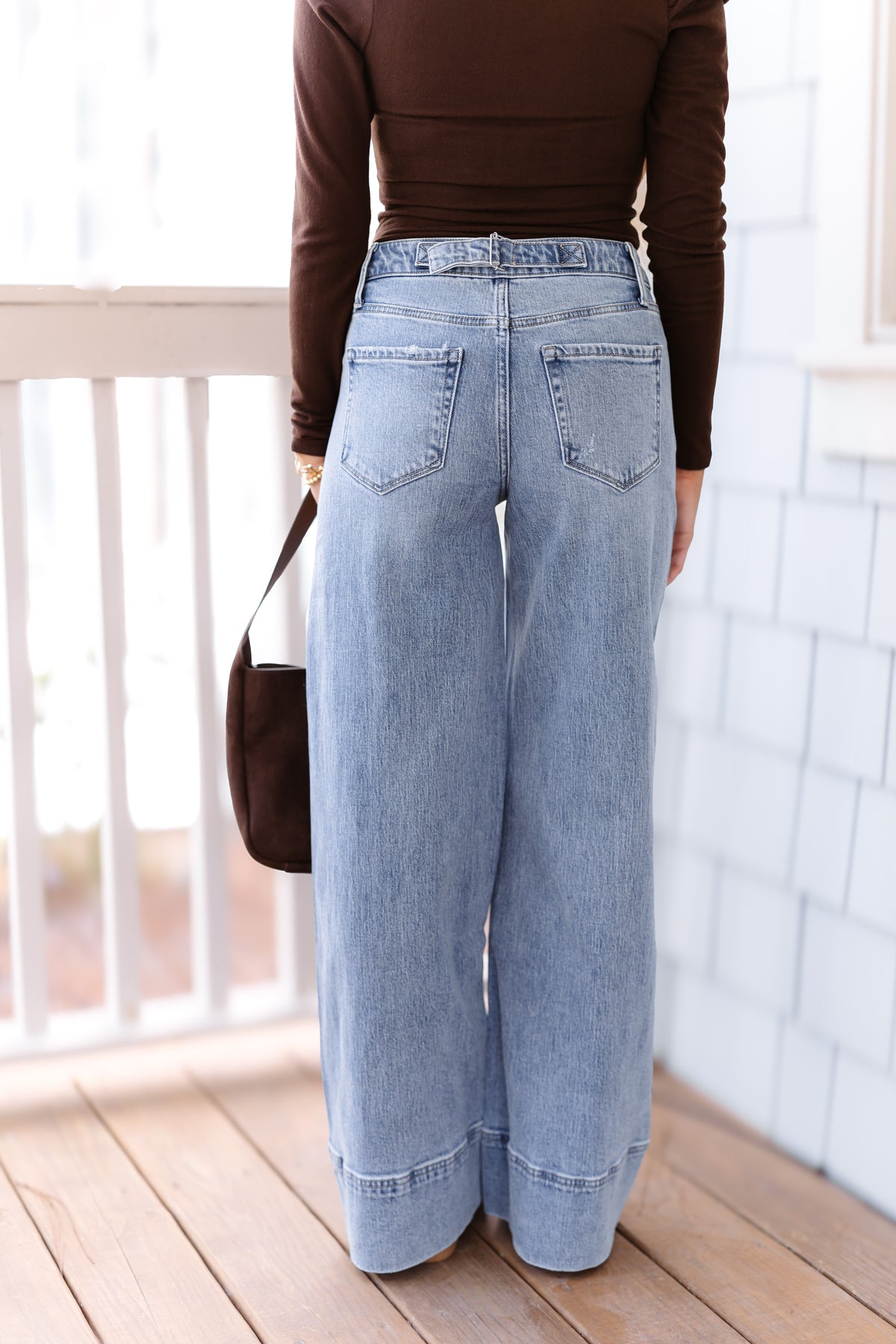 Clay High Rise Extreme Wide Jeans