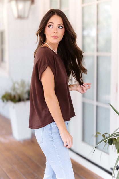 Free Motion Top - Brown