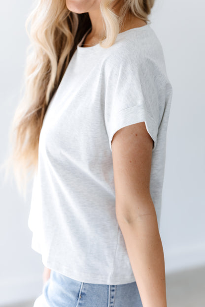 Running Errands Top - Grey