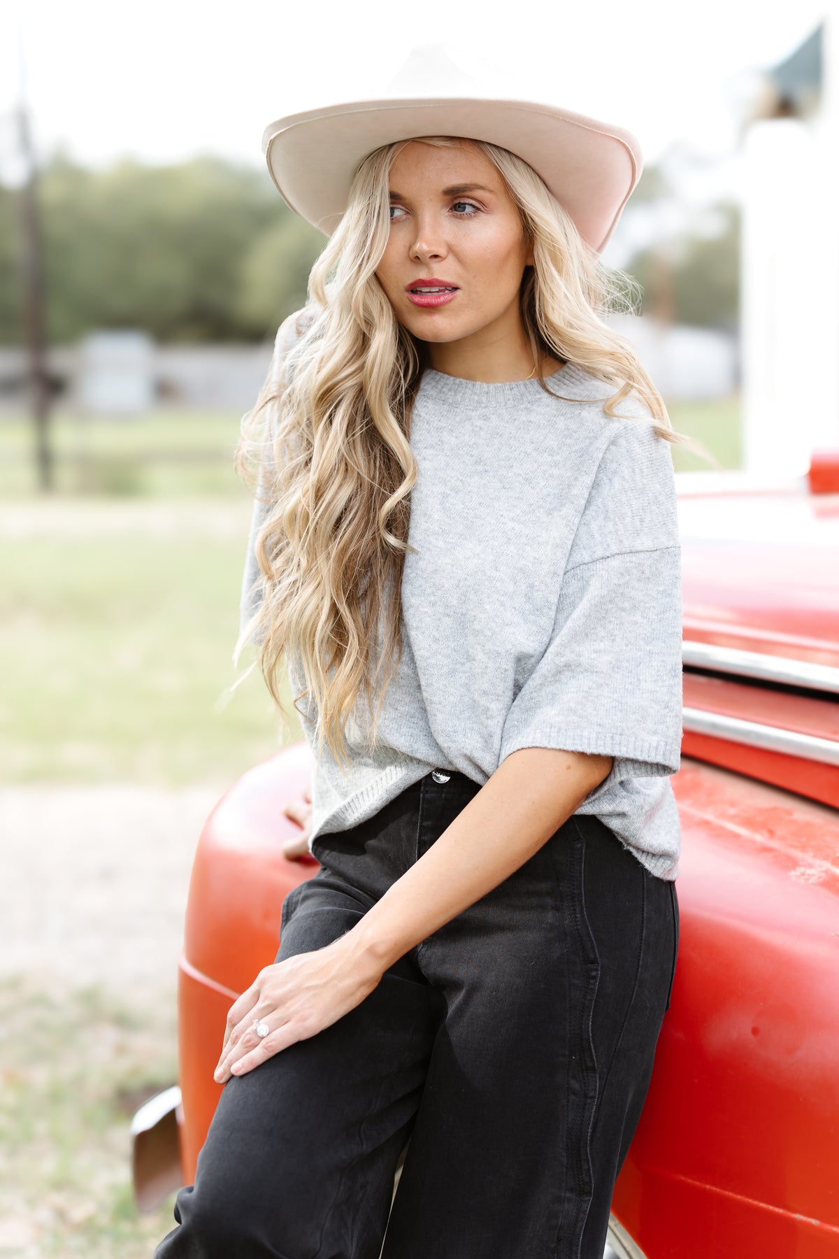 Asher HR Wide Leg Stretchy Jeans