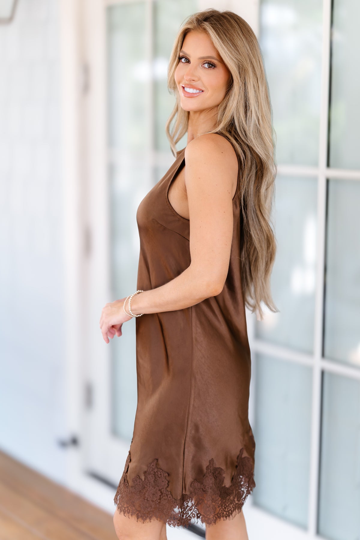 Kimberly Dress - Brown