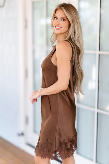 Kimberly Dress - Brown