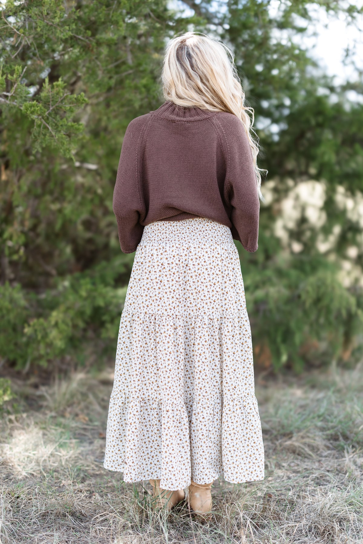 Don't Hold Back Skirt - Cream Combo