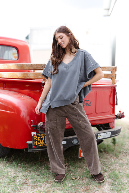 Autumn Haze Oversized Top