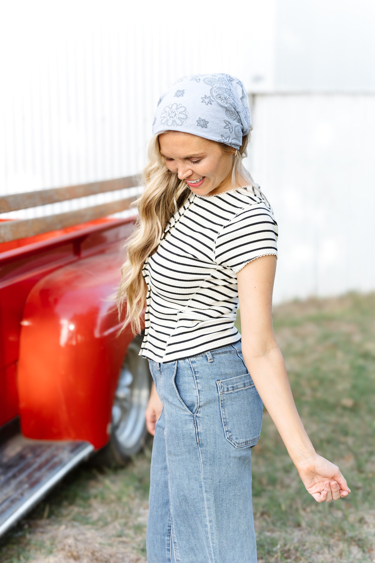 Take The Day Button Up Top