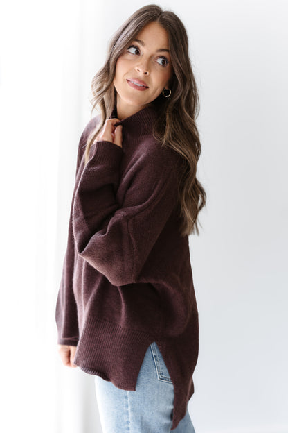 Pure Warmth Sweater - Chocolate