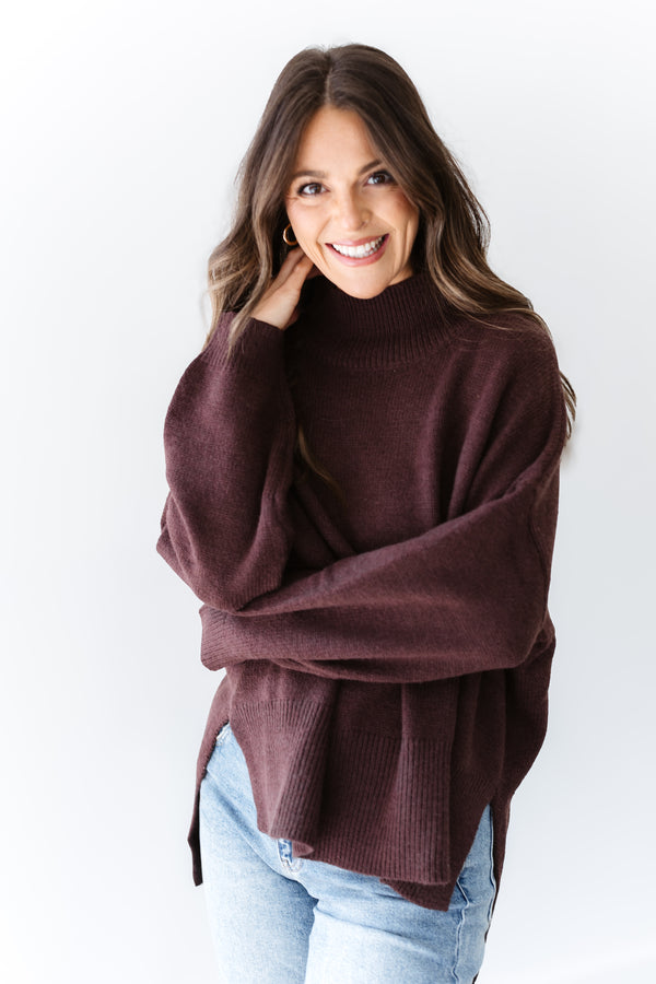 Pure Warmth Sweater - Chocolate