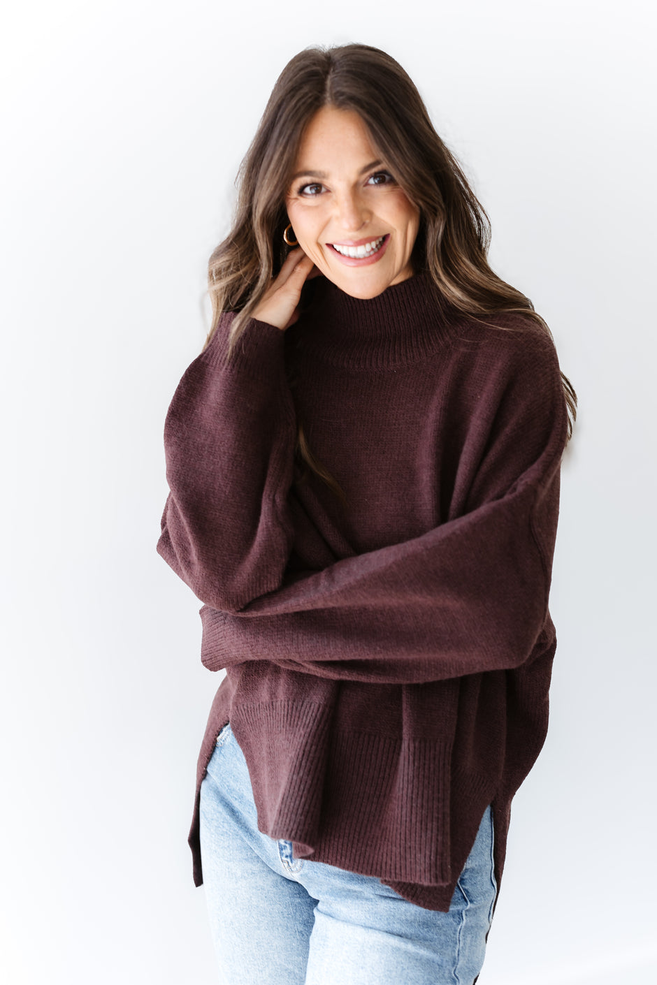 Pure Warmth Sweater - Chocolate