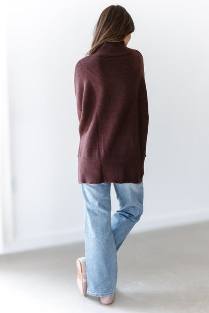 Pure Warmth Sweater - Chocolate