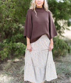 Don't Hold Back Skirt - Cream Combo