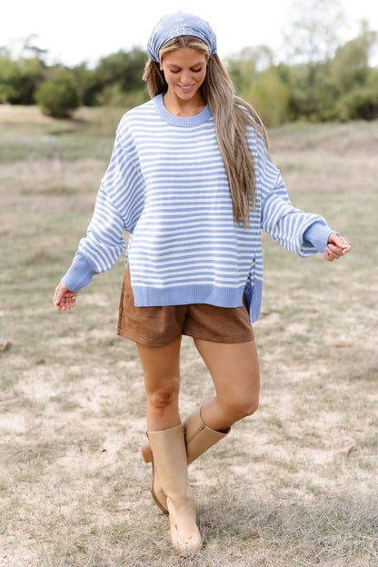 Coastal Comfort Oversized Sweater