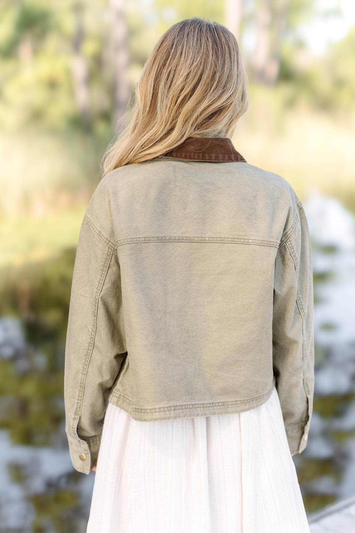 In Your Element Jacket - Olive