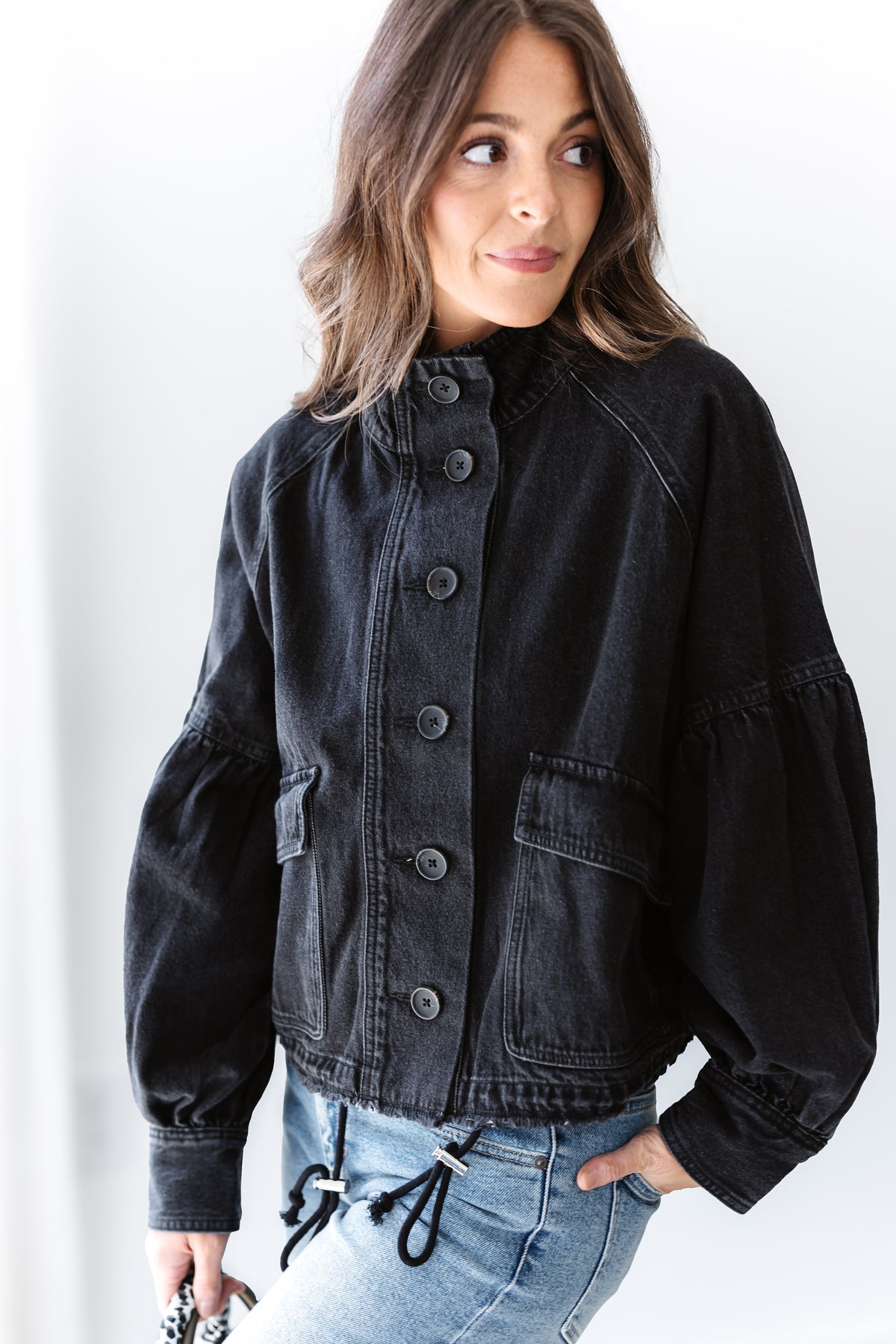 Winter Drift Jacket - Black