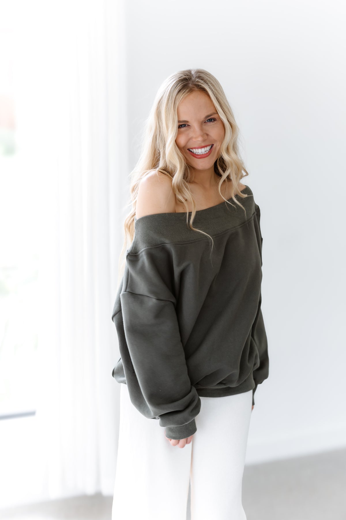 Make It Count Sweatshirt - Olive