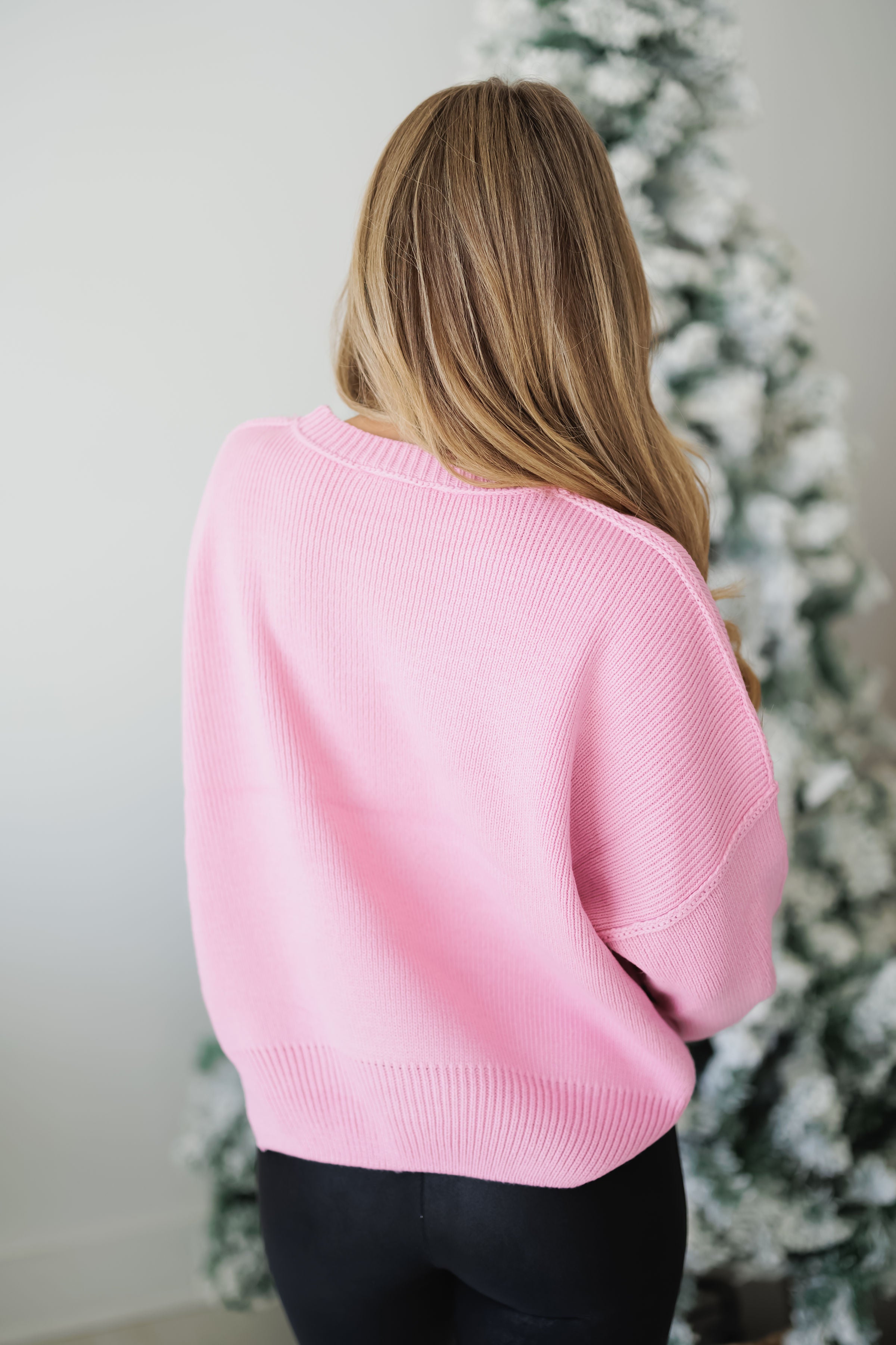 Joelle Sweater-Pink