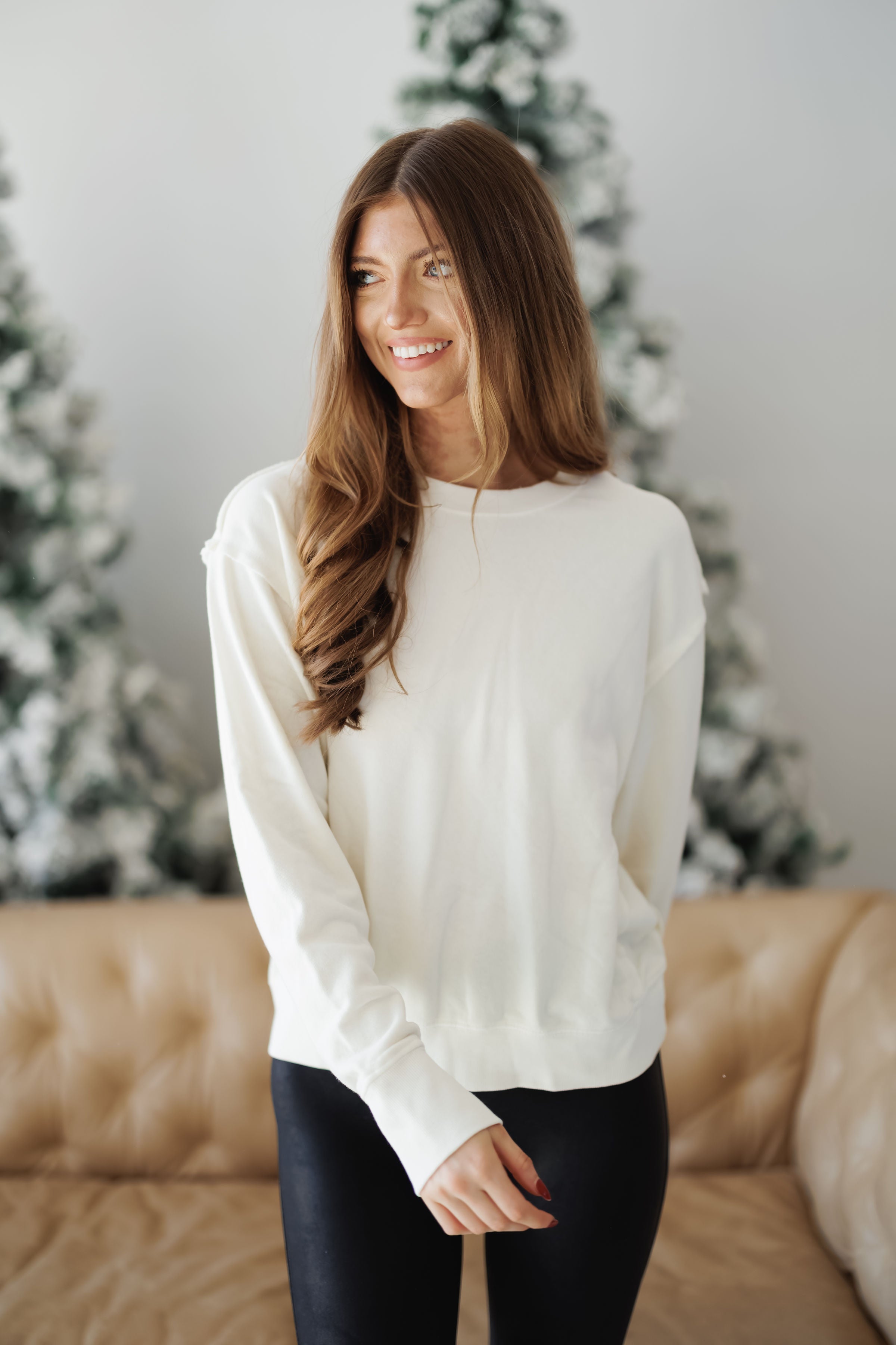 Willa Pullover-Cream