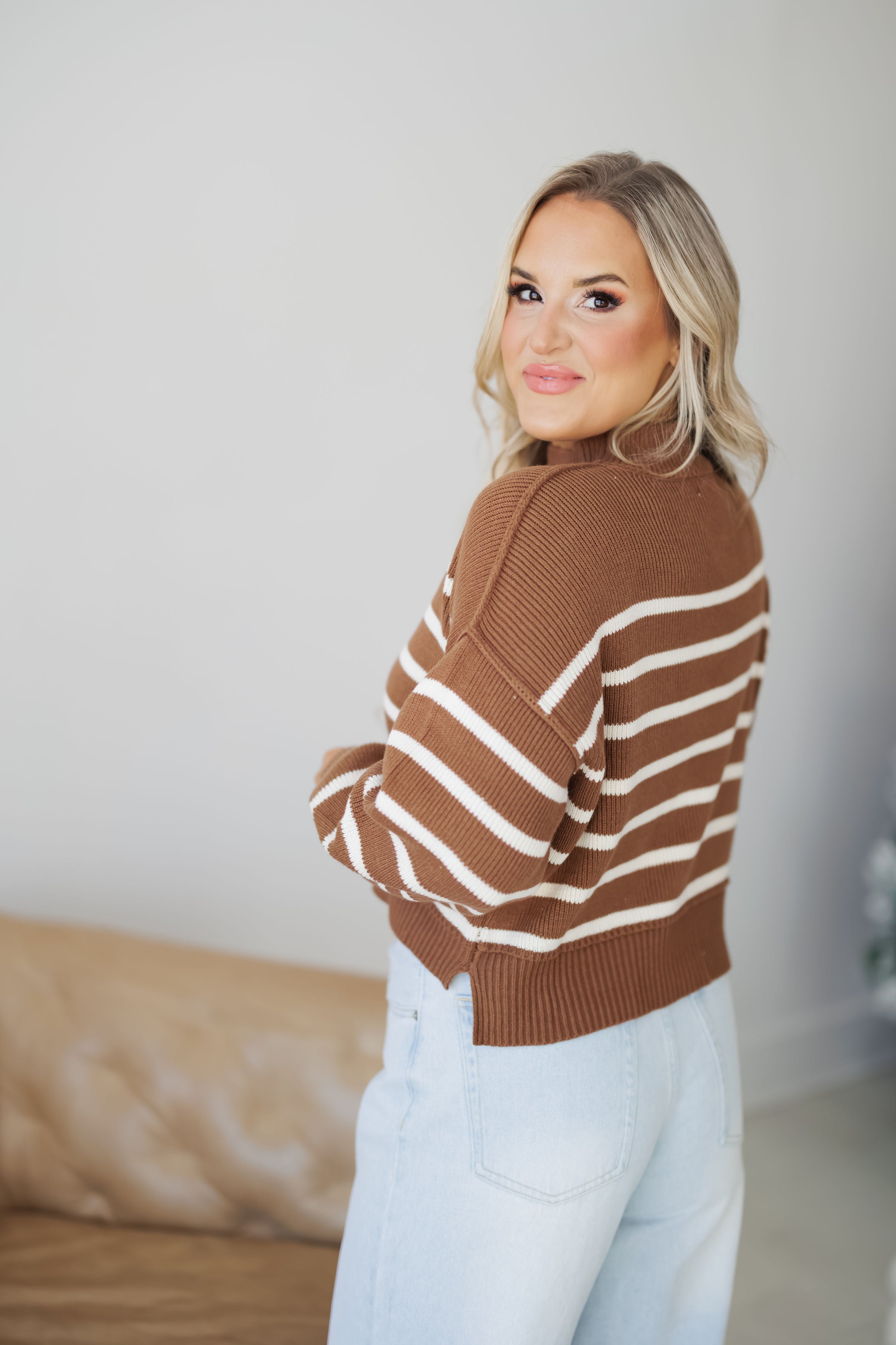 Carter Striped Sweater