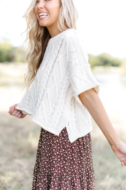 Keep Your Wonder Sweater - Cream
