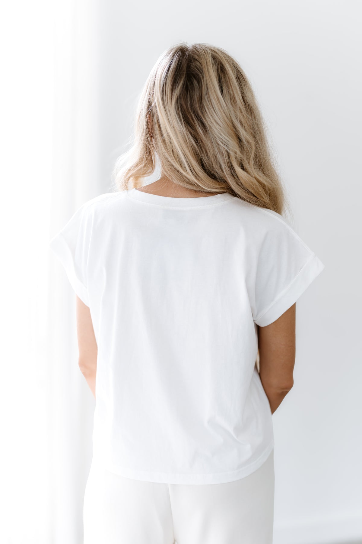 Running Errands Top - Off White