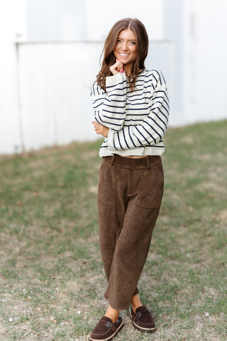 Meet Me There Barrel Pants
