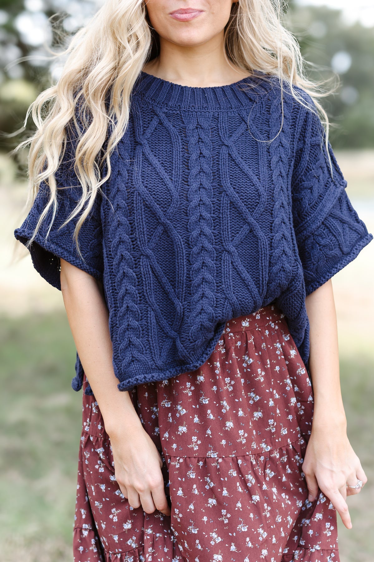 Keep Your Wonder Sweater - Navy