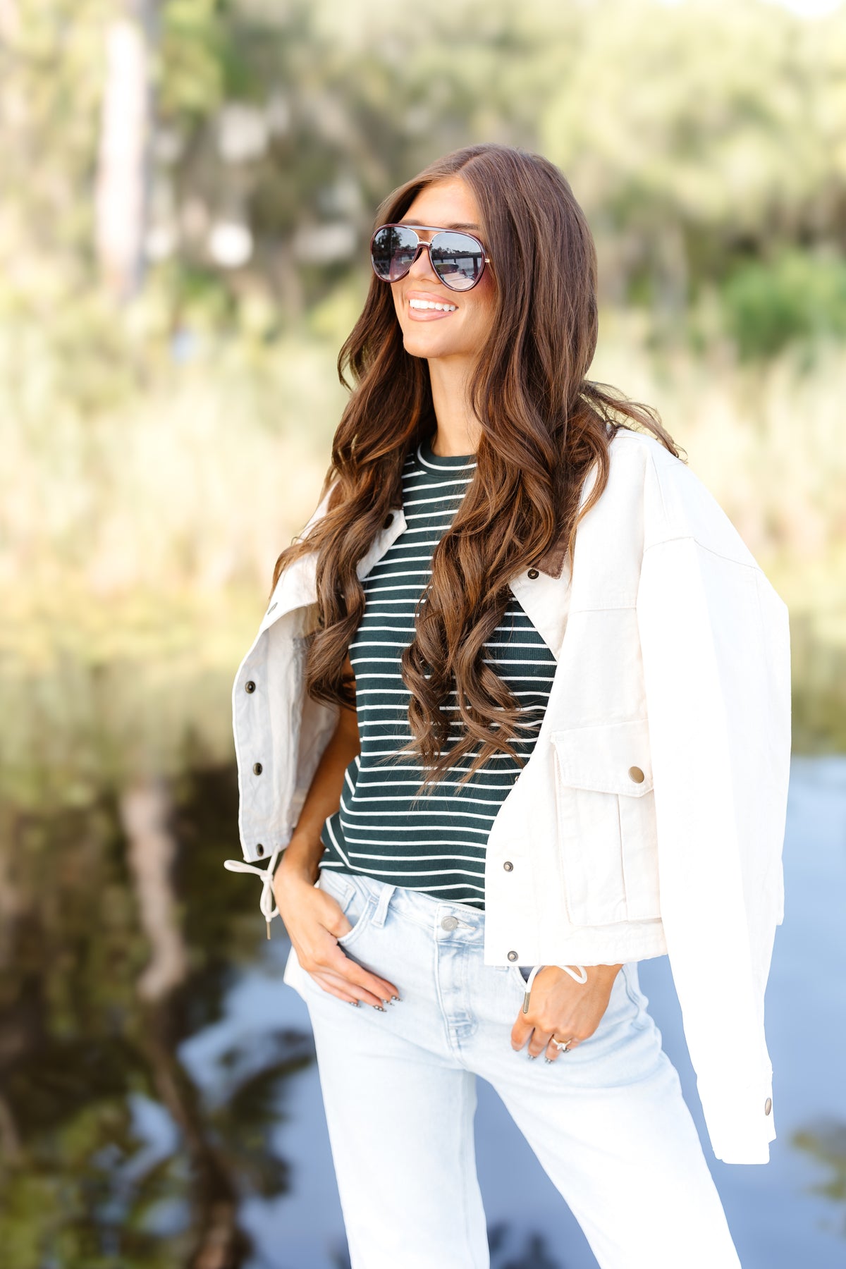 In Your Element Jacket - Ecru