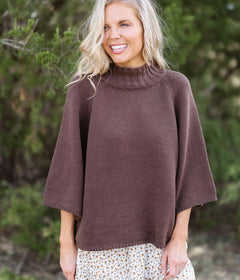 Golden Rays Sweater - Chocolate