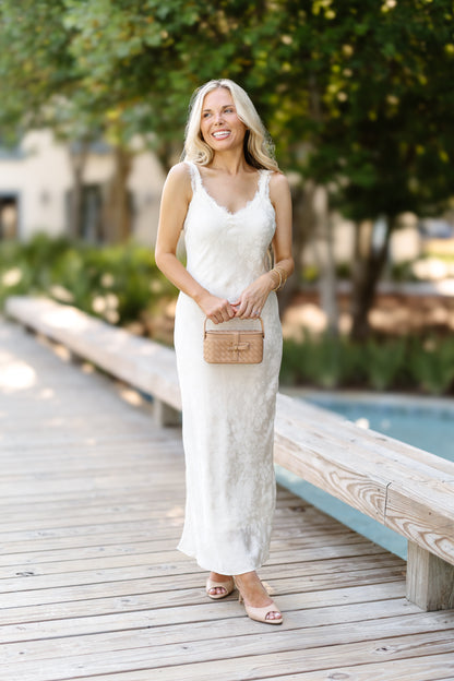Caroline Dress - Ivory