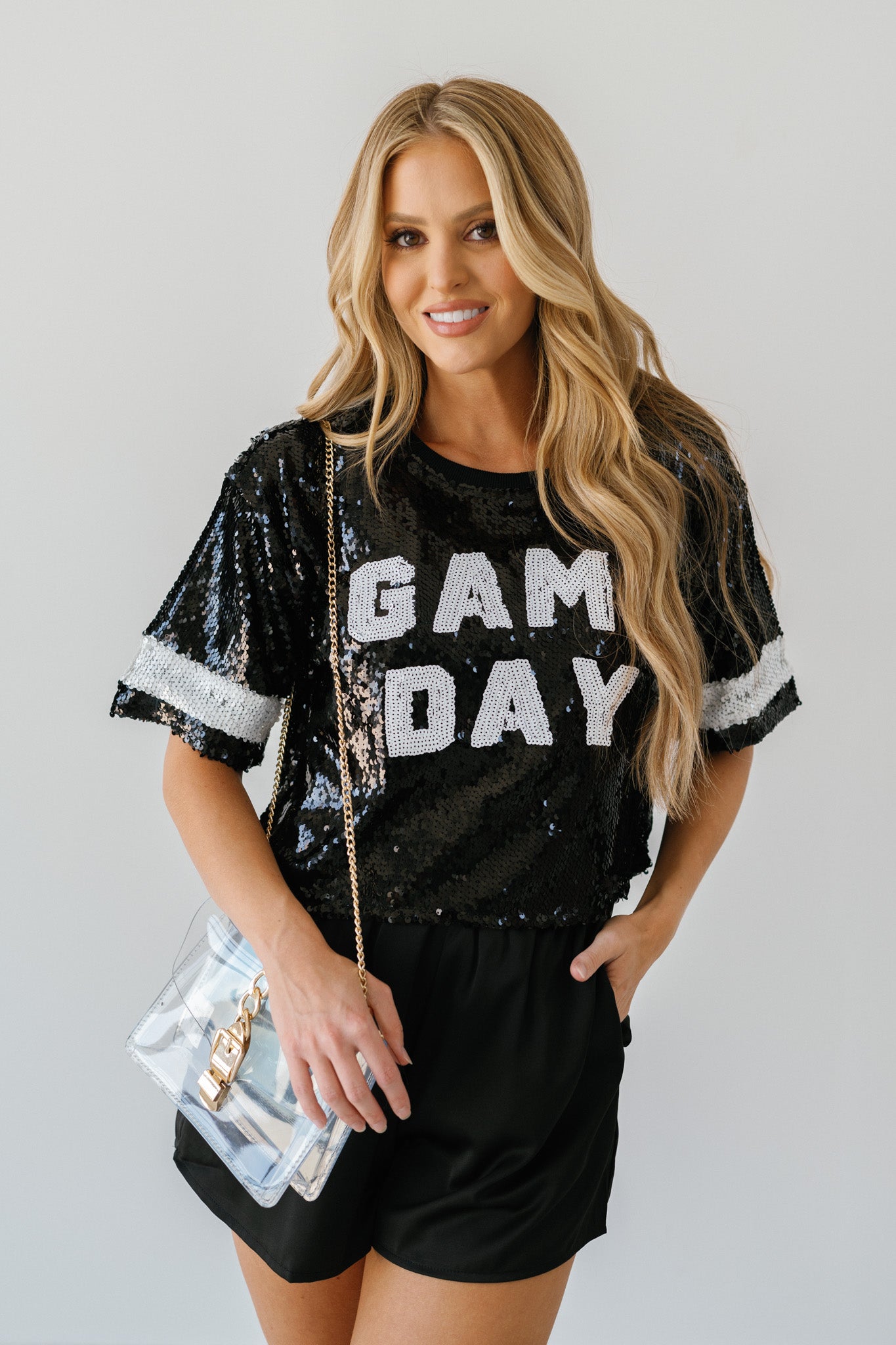 Game Day Sequin Top