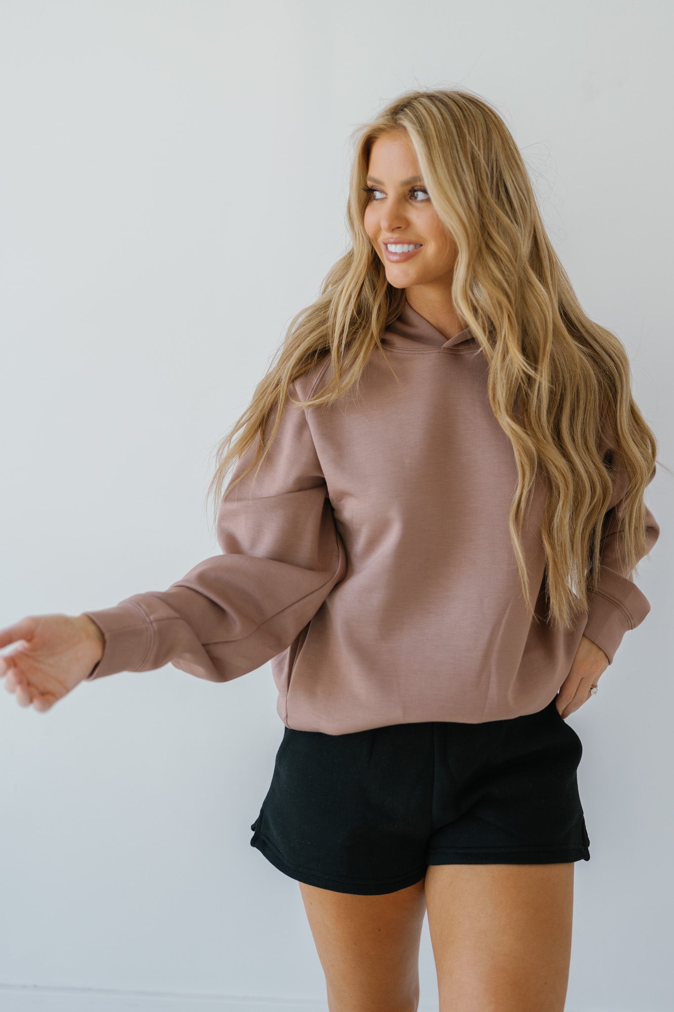 Soft Touch Pullover-Mocha