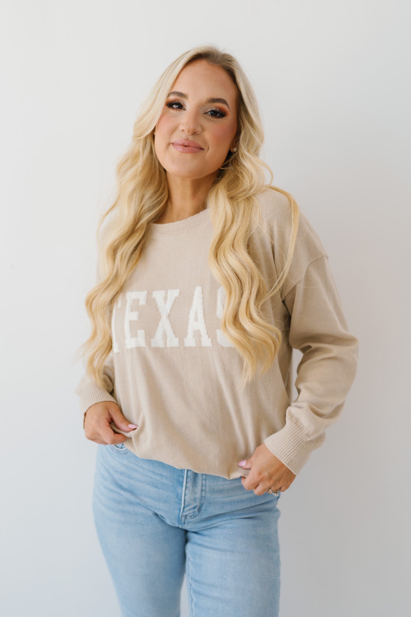 Texas Sweater-Oatmeal