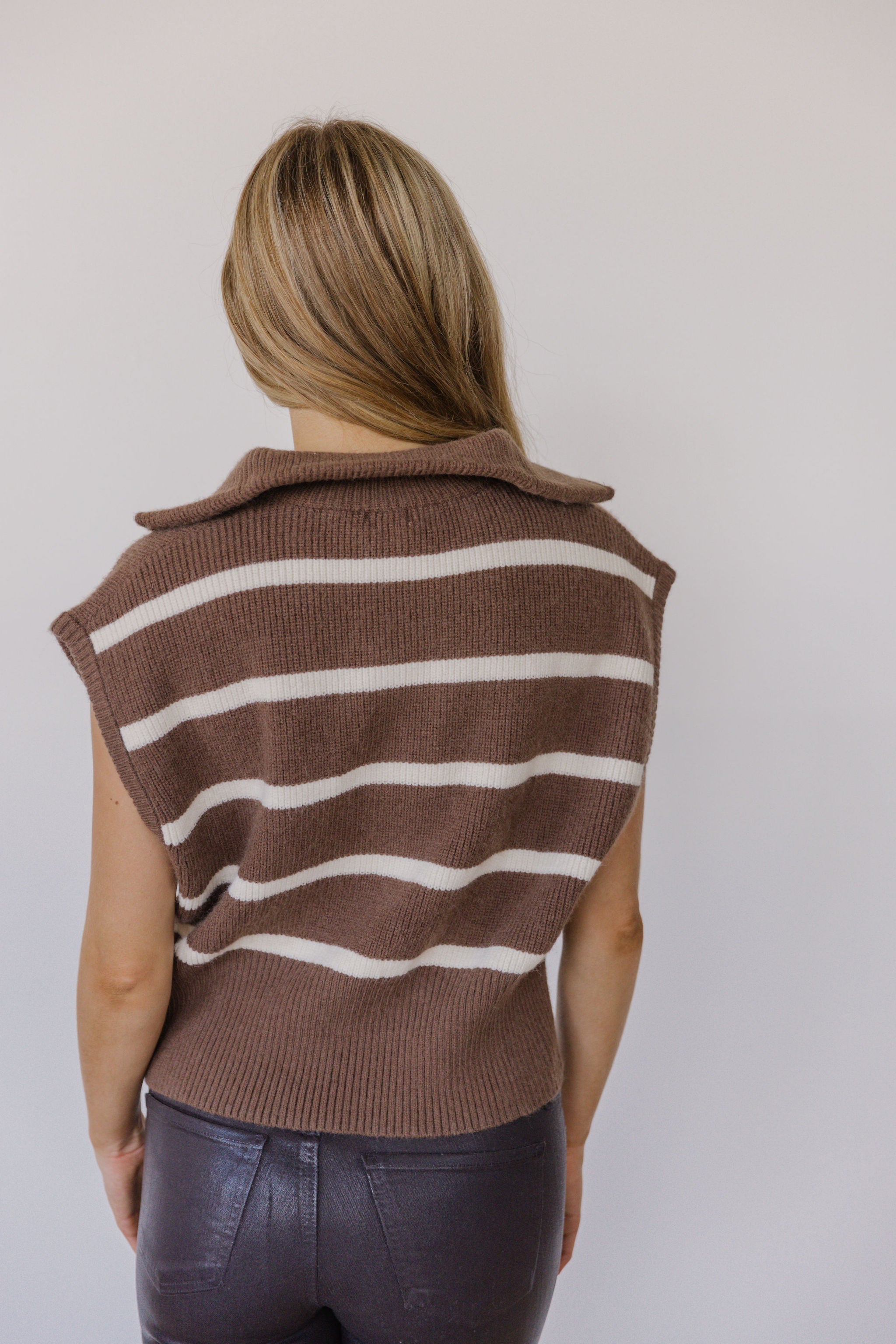 Chaney Sweater-Brown