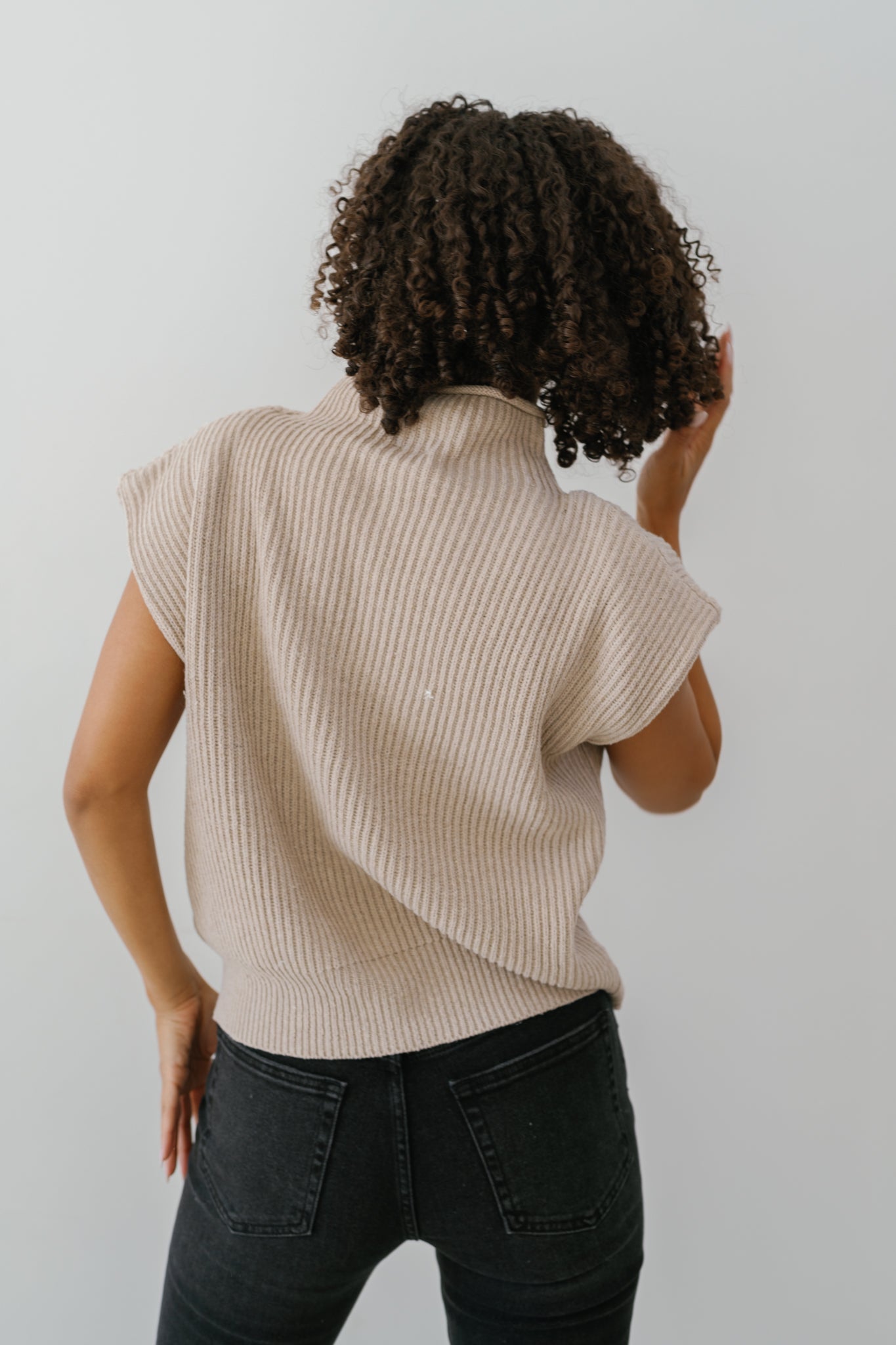 Out On A Limb Sweater-Taupe