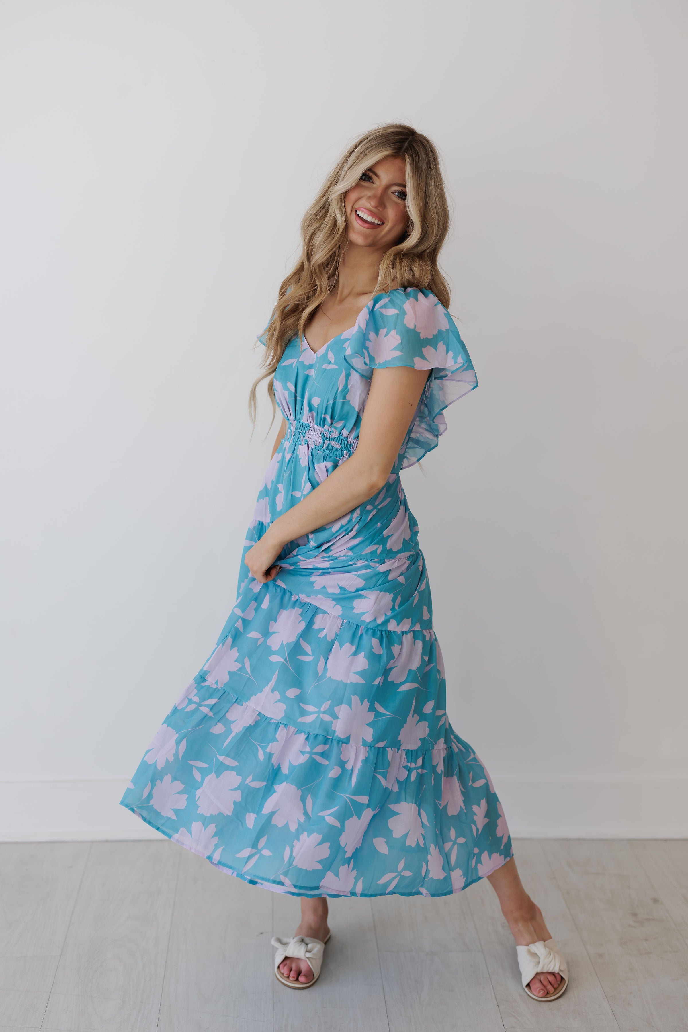 Caitlyn Floral Maxi Dress