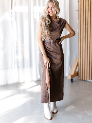Aspen Dress - Chocolate